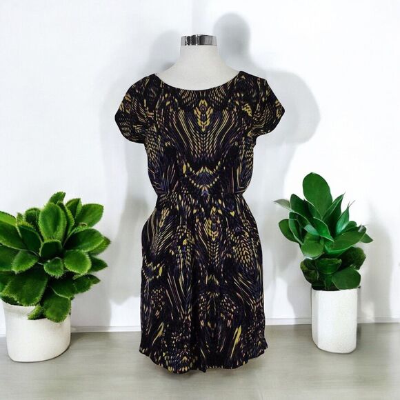 Cynthia Steffe Silk Cap Sleeve Dress - Picture 2 of 11